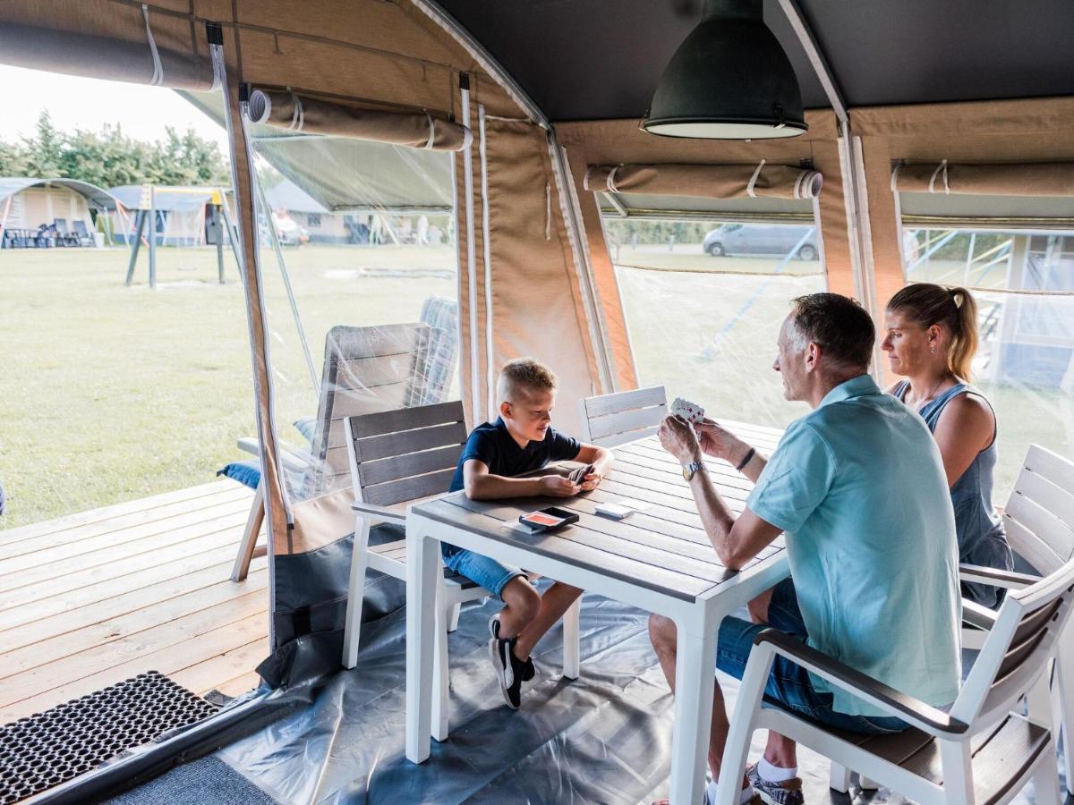 Nice Tent Lodge On A Campsite, Adjacent To The Forest, 27 Km From Luxembourg Medernach Exterior foto